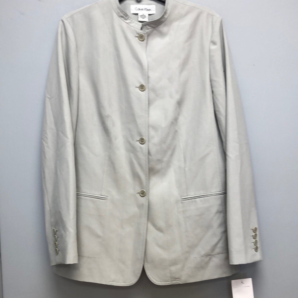 Calvin Klein button front jacket - Picture 1 of 7